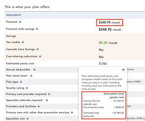 Looking at health care plans - why does this math not add up? Also