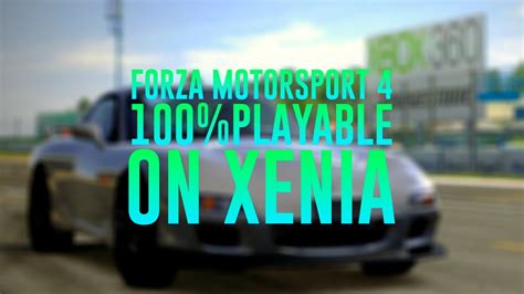 Forza Motorsport Fully Playable On Xenia Xbox Emulator Youtube