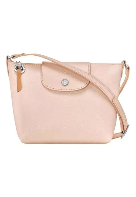Jual Longchamp Longchamp Le Pliage City XS Crossbody Bag Nude Original ZALORA Indonesia