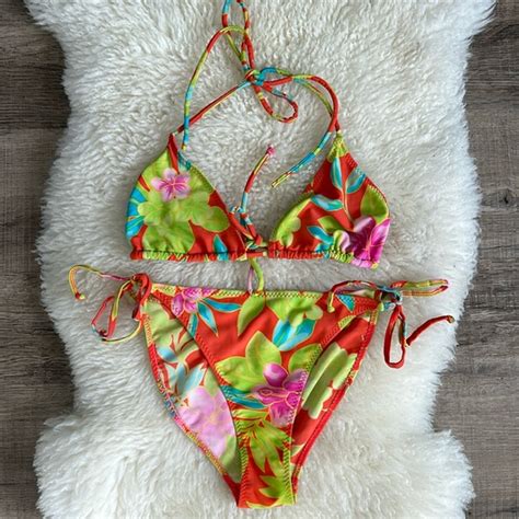 Pan Dulce Swim Vintage Pan Dulce Bikini Set Poshmark
