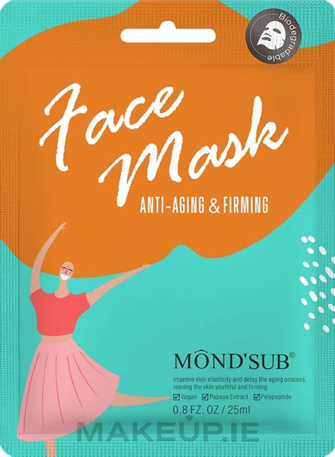 Anti Ageing And Firming Face Mask Mond Sub Anti Aging And Firming Face Mask Makeup Ie