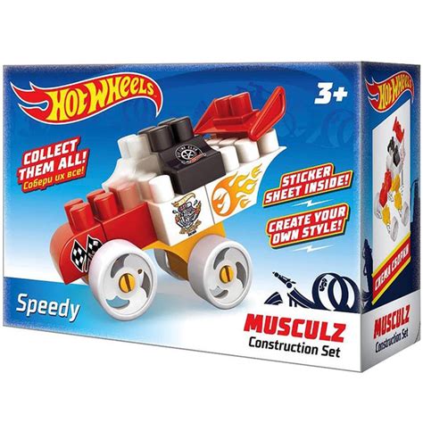 Конструктор Bauer Hot wheels серия Musculz Speedy купить с доставкой по выгодным ценам