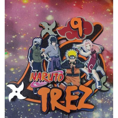 Naruto Customized Cake Topper Shopee Malaysia