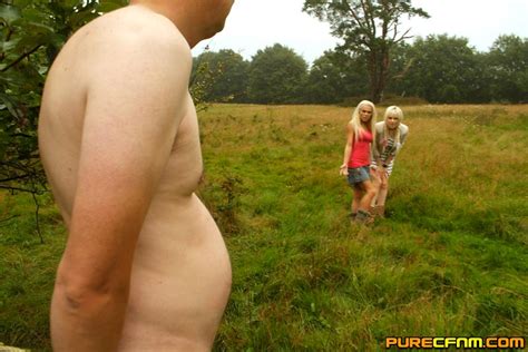 Two Horny Blonds Chained A Man To Have Thei XXX Dessert Picture 2