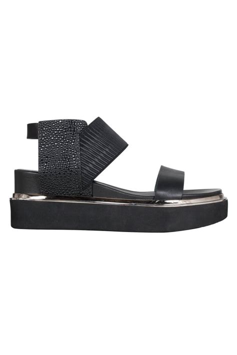 United Nude Rico Black Sandal Idaretobe