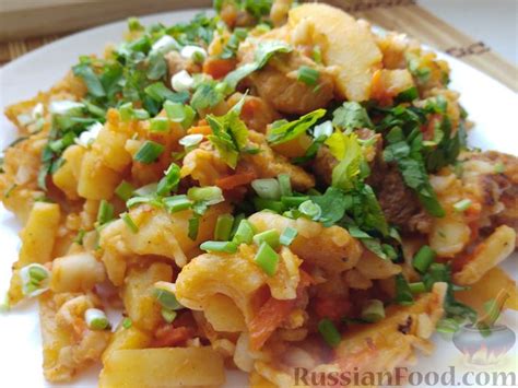 Макароны с мясом, рецепты на RussianFood.com: 682 рецепта макарон с мясом