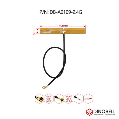 2 4GHz Wifi Antenna Internal Flex PCB In Laptop DB A0107 2 4G