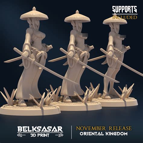 Archivo D Moonshine Ronin Nude And Normal Set X Dise O De Impresi N En D Para Descargarcults