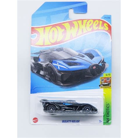Hot Wheels Bugatti Bolide Black Blue Shopee Malaysia
