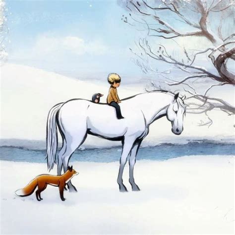 Цитаты из мультфильма "Мальчик, крот, лис и конь" - Виола Петрачук