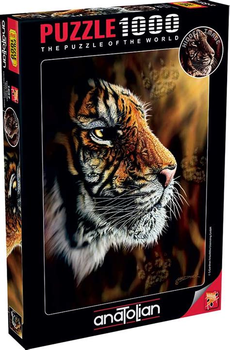 Comprar Puzzle Anatolian Tigre Salvaje De Piezas Anatolian