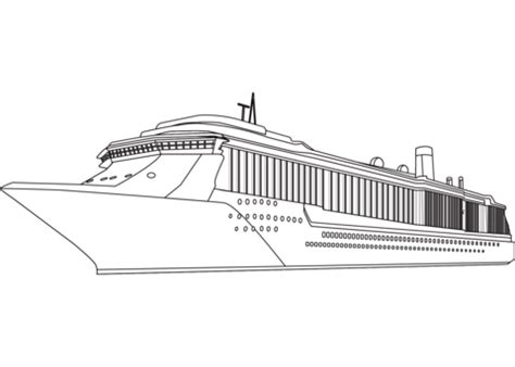 Desenho Do Cruzeiro Para Colorir - Desenho de Cruzeiro para colorir | Desenhos para colorir e imprimir gratis