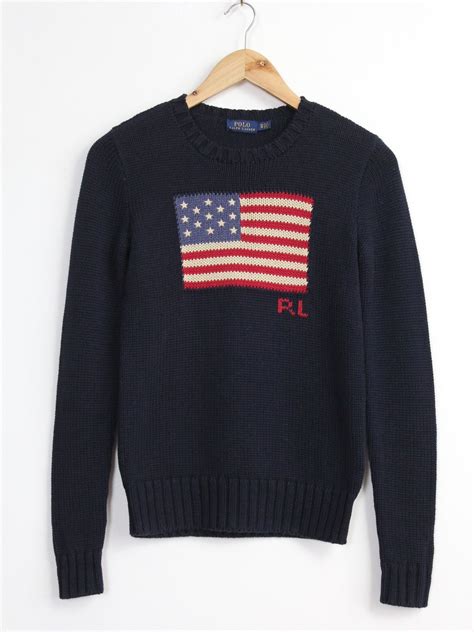 Polo Ralph Lauren × Ralph Lauren × Vintage Polo Ralph Lauren USA Flag