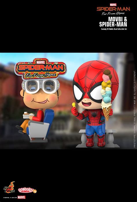 Hot Toys Spider Man Far From Home Movbi And Spider Man Hot Toys