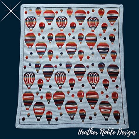 Ravelry Hot Air Balloon Blanket Pattern By Heather Noble