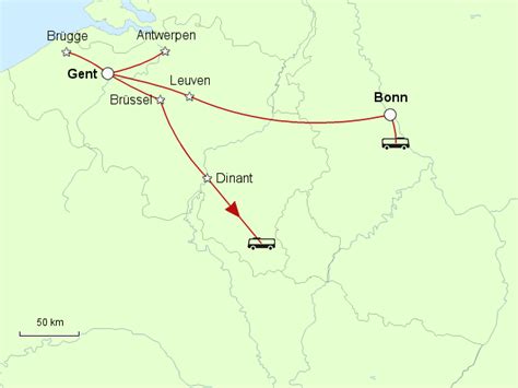 StepMap Belgien Nov 2014 Landkarte für Belgien