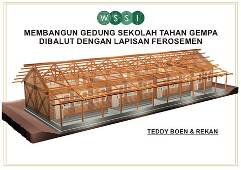 tb publications membangun sekolah  ferosemen constructing