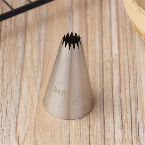 #348 Кондитерская насадка для украшения крема, открытая Звезда ...