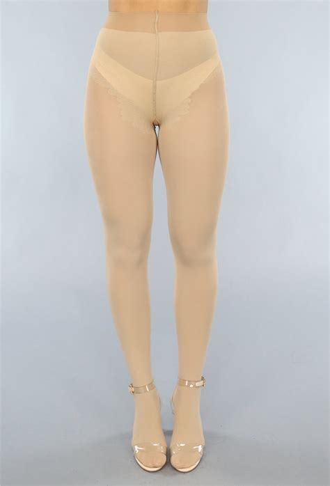 Klassieke Nude Denier Panty Met Corrigerende Taille Uwantisell Nl