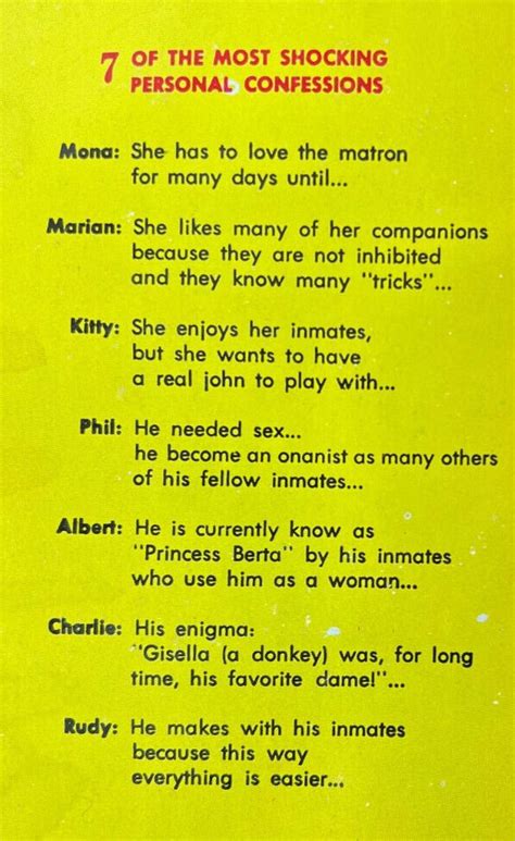 Gay Lesbian Sex In Prison Pulp Fiction Sleaze Risque Paperback Book
