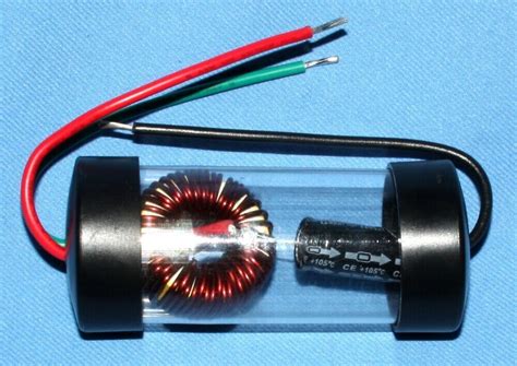 30 Amp Peak In Line Toroidal Dc Noise Filter For 12 Volts Alternator Pulse Noise Suppression