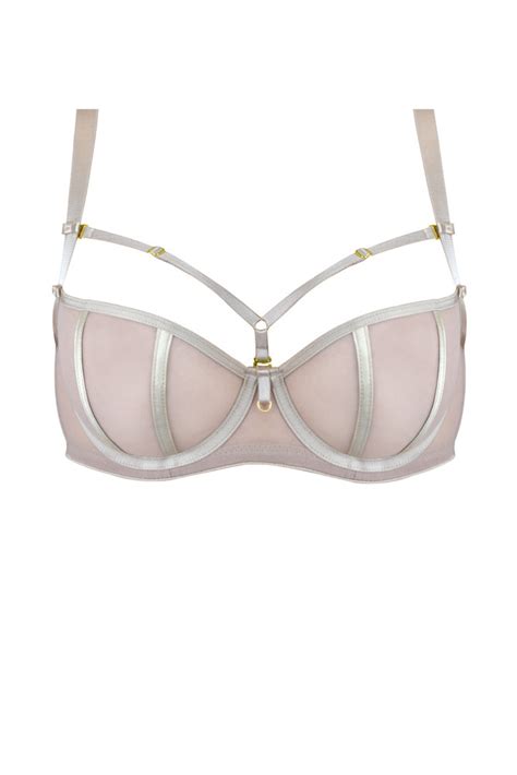 Biustonosz balkonetka Naked Mediolano beżowy Szykownamama pl