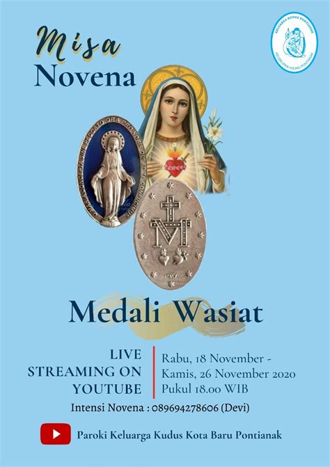 Novena Medali Wasiat Wasiat Jaman