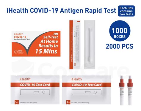 New Ppe Item From Covcare Ihealth Covid Antigen Rapid Test