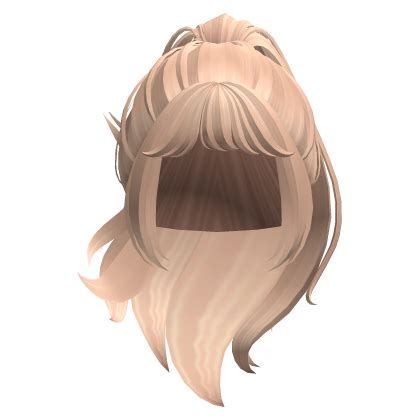 Messy Layered Flowy Anime Pigtail Blonde Roblox