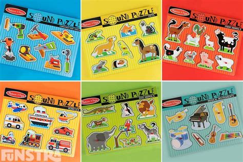 Sound Puzzles | Melissa and Doug Sound Puzzles | Melissa & Doug Puzzle ...