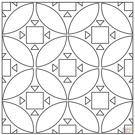 Byzantine Ornament Coloring Page Free Printable Coloring Pages