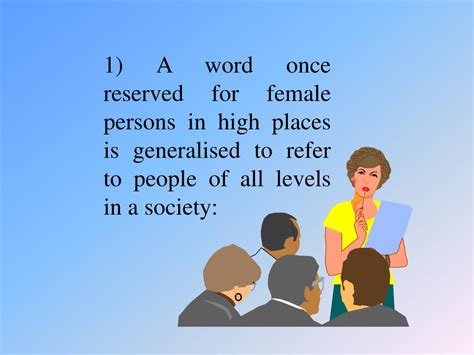 PPT Unit 11 Semantic Development Of Words For Each Sex And What It Shows PowerPoint