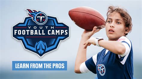 Tennessee Titans Announce 2022 Youth Football Camps Across the State