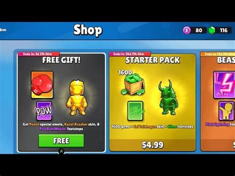 New Free Gift Stumble Guys Stumble Guys Free Punch Emote Claim Now