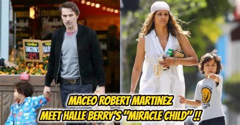 Maceo Robert Martinez Who Is Halle Berry And Olivier Martinez S Son