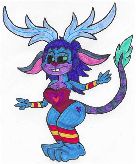 Jrazma The Jackalope Woman By Genie Dragon On Deviantart