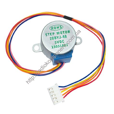 Купить Шаговый двигатель с редуктором 28BYJ-48 5V по цене 44 грн. в ...