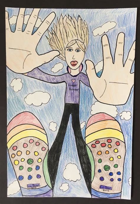 current artwork   works st  grade  grade art