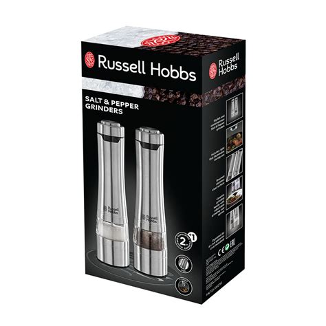 Електрически мелнички за сол и пипер Russell Hobbs 23460-56 инокс ...