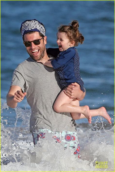Max Greenfield Shirtless Vacation With Bikini Clad Wife Tess Photo Bikini