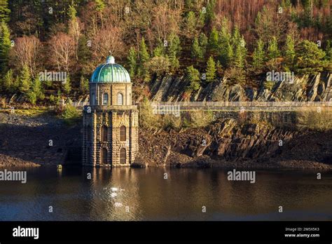 The Domed Valve Tower Of Garreg Ddu Dam In The Elan Valley Powys