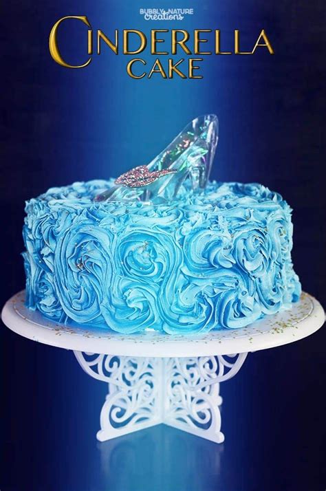 Cinderella Cake With Glass Slipper Tutorial Cinderella Cake Disney