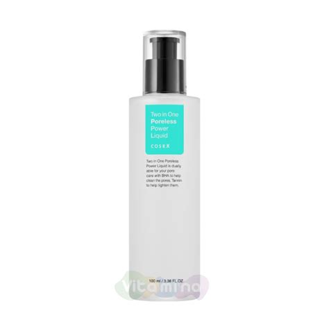 CosRX Эссенция для сужения пор Two In One Poreless Power Liquid, 100 мл ...