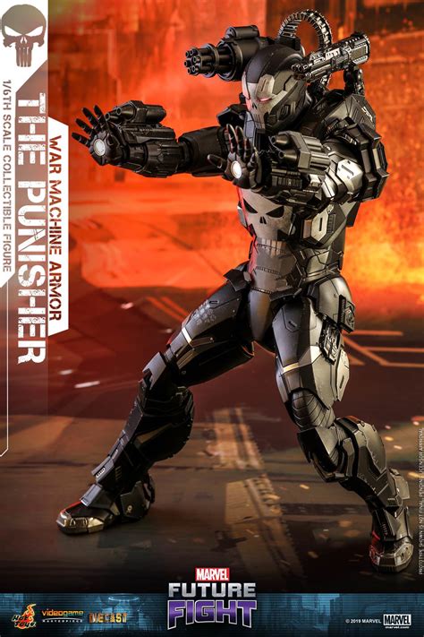 Hot Toys Vgm D Marvel Future Fight The Punisher Wm Armor Hot Toys Complete Checklist