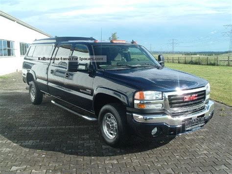 2006 Gmc Sierra 2500 Hd 4x4 Duramax Car Photo And Specs