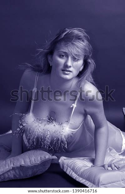 Sexy Plus Size Model Posing Lingerie Stock Photo 1390416716 Shutterstock