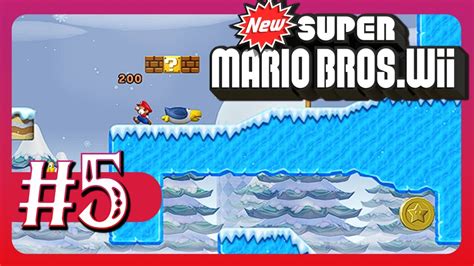 New Super Mario Brothers Wii Episode 5 Let It Snow Youtube