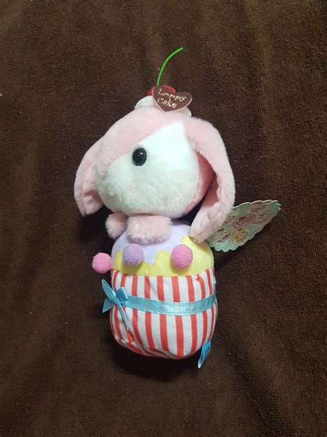 Authentic Amuse Pote Usa Loppy Tsumikko Bunny Rabbit Plush Soft Toy