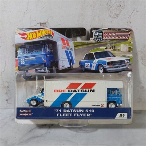 Jual Hot Wheels Team Transport Datsun Fleet Flyer Shopee Indonesia