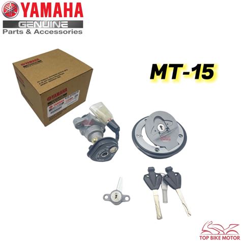 Yamaha Mt15 Main Switch Set Kunci Suis Set Key Set Mt 15 Mt 15 Steering